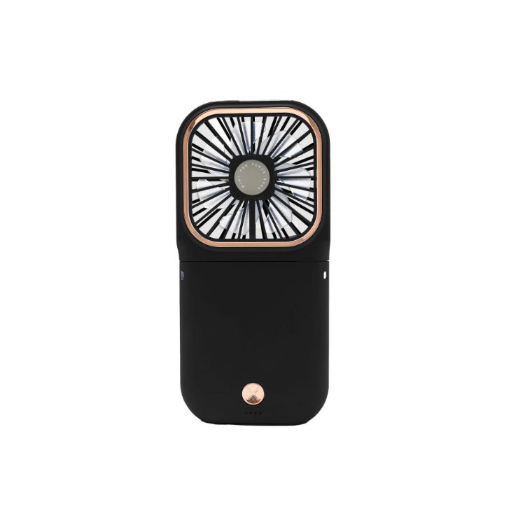 Picture of Folding Neck Fan With Phone Stand