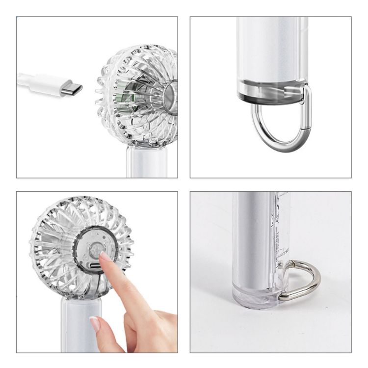 Picture of Transparent Fan with LED Light