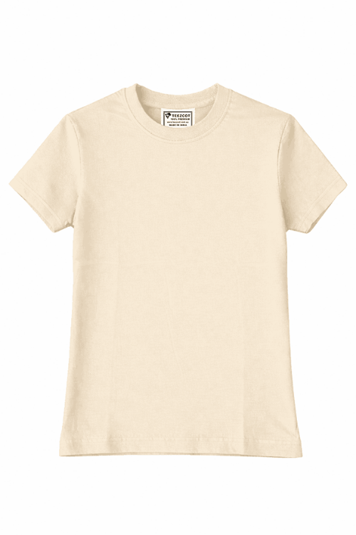 Teezcot_Unisex_RoundNeck_Biege