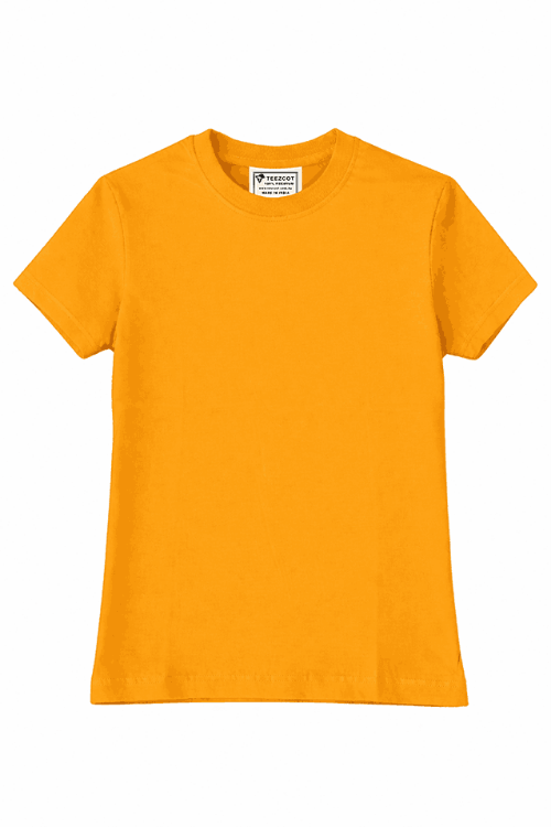 Teezcot_Unisex_RoundNeck_MustardYellow