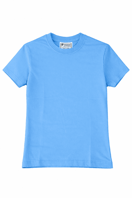Teezcot_Unisex_RoundNeck_SkyBlue