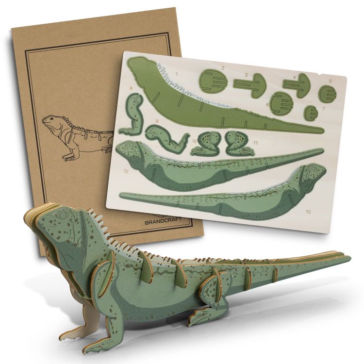 Picture of BRANDCRAFT Tuatara Wooden Model