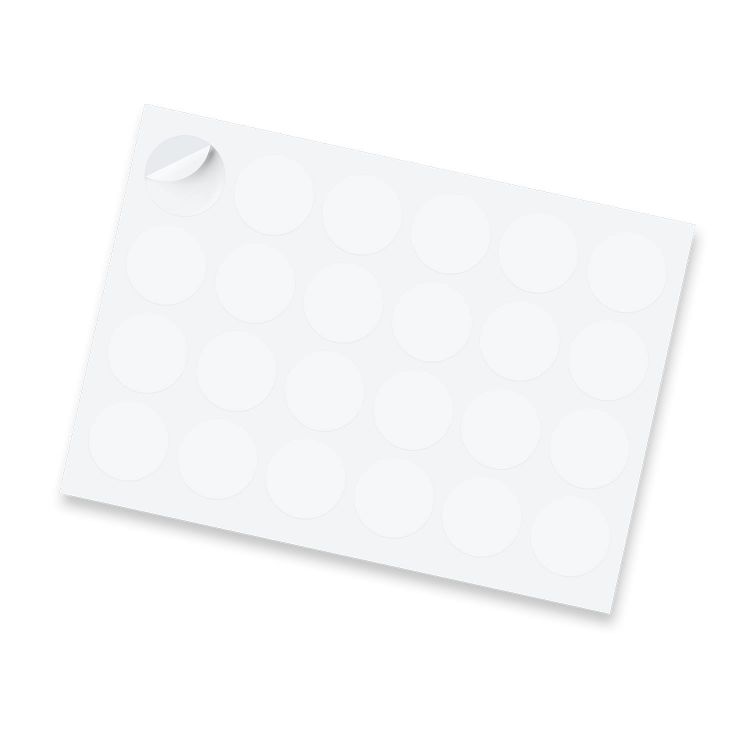 Picture of Sticker Sheet 44mm Circle - Gloss