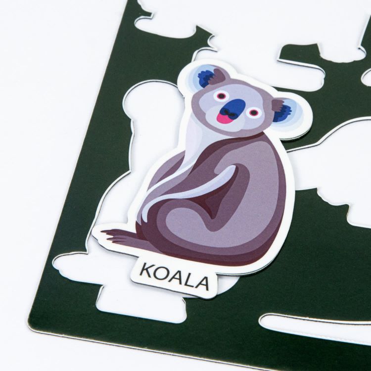 Picture of Custom Die Cut Magnet Sheet - A5