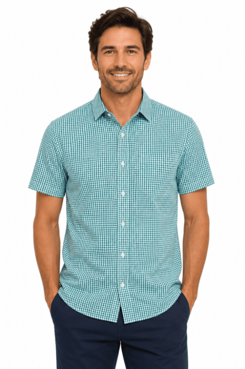Picture of EPSOM MENS SHIRT SHORT SLEEVE RUNOUT