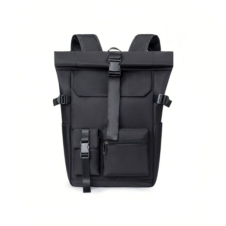 Picture of Multi-pocket Roll Top Backpack