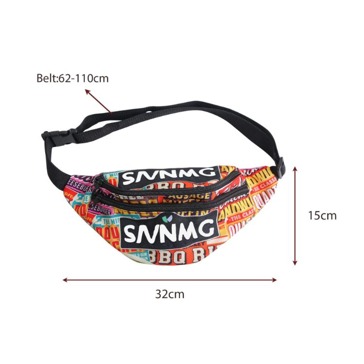 Picture of Full colour RPET Bum Bag