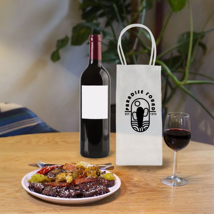 Picture of PVC Clear Wine Ice Tote Bag