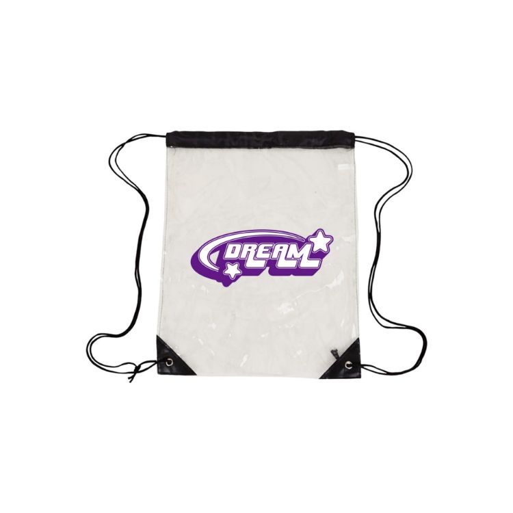 Picture of Clear PVC Drawstring Bag