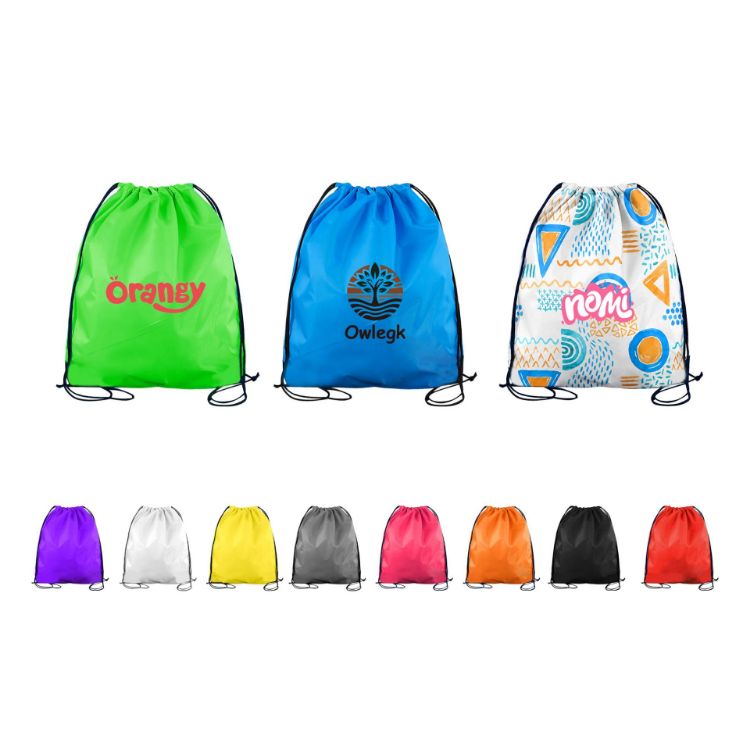 Picture of Normal Polyester Drawstring Bag