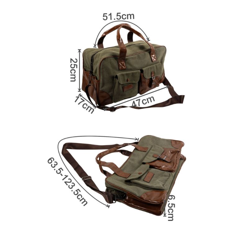 Picture of Vintage Canvas Duffle Bag