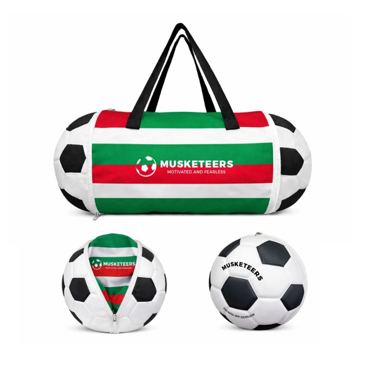 Picture of Full Colour Foldable Duffel Bag