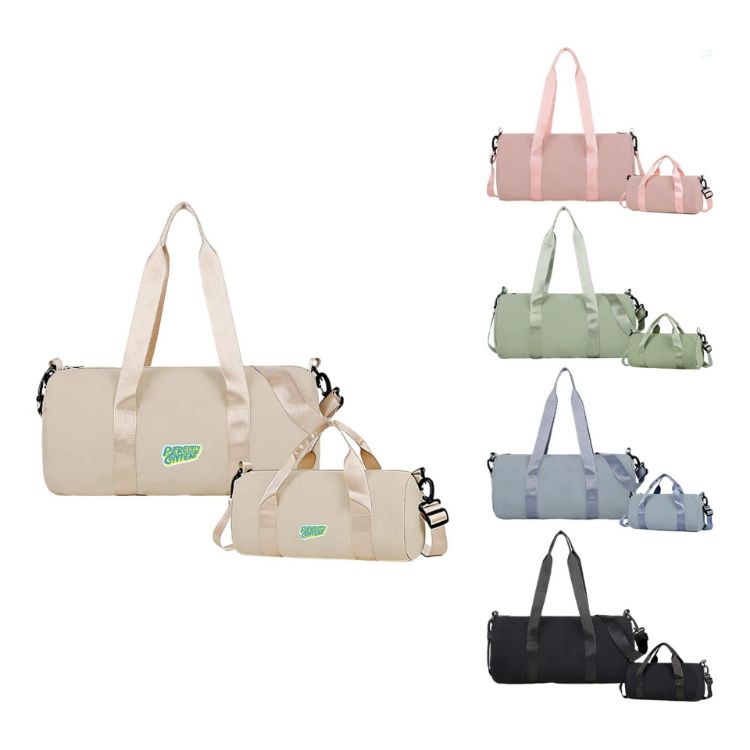 Picture of Bucket Duffle Bag With Wide Straps