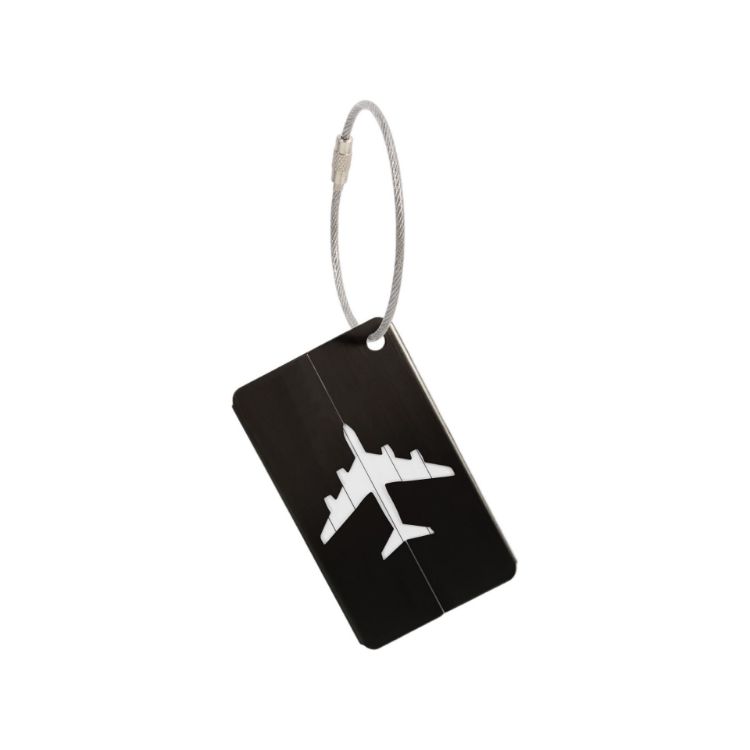 Picture of Plane Square Wire Cable Luggage Tag