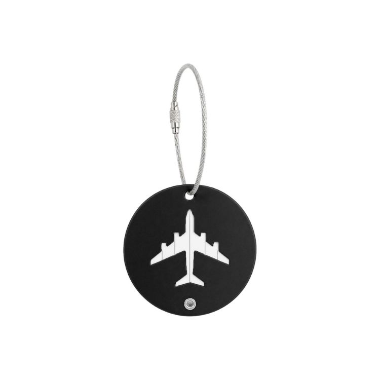 Picture of Plane Round Wire Cable Luggage Tag