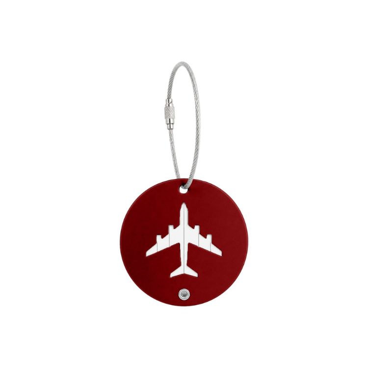 Picture of Plane Round Wire Cable Luggage Tag