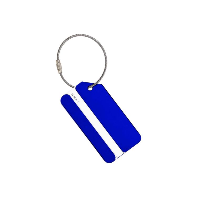 Picture of Square Aluminium Luggage Tag B