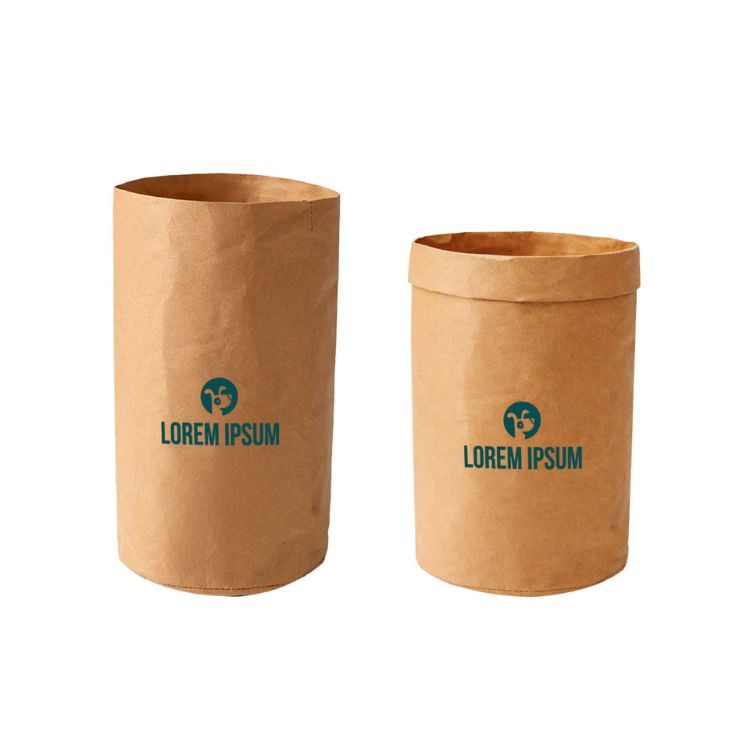 Picture of Small Washable Kraft Paper Bag(Dia 120 x 230 (H)mm)