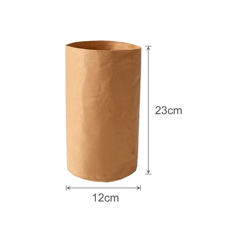 Picture of Small Washable Kraft Paper Bag(Dia 120 x 230 (H)mm)