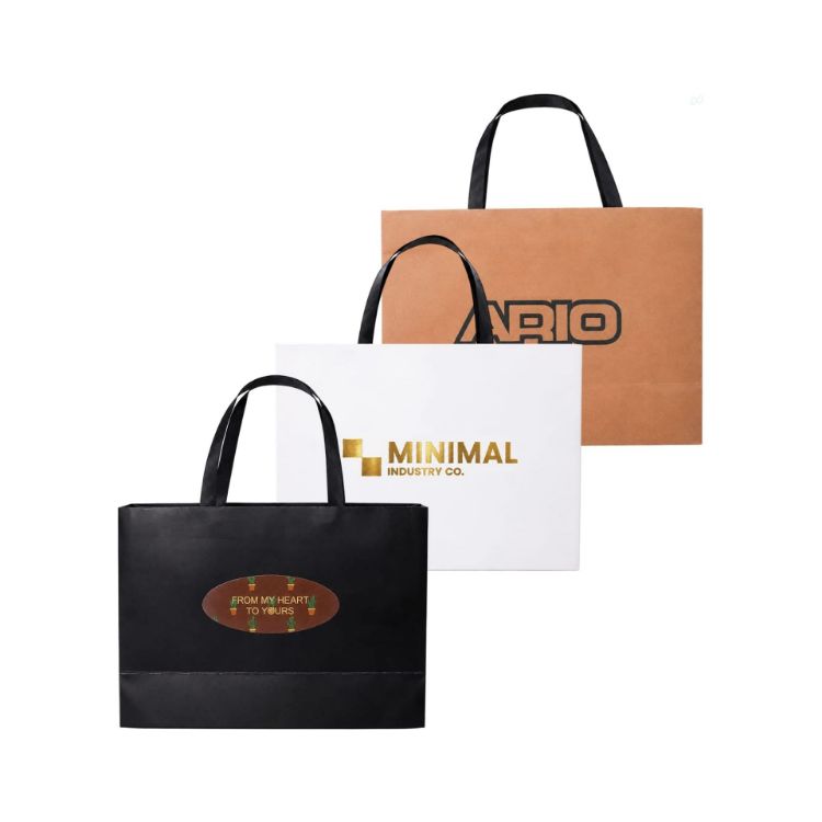 Picture of Small Paper Bag with Flat Handle(250 x 170 x 80mm)
