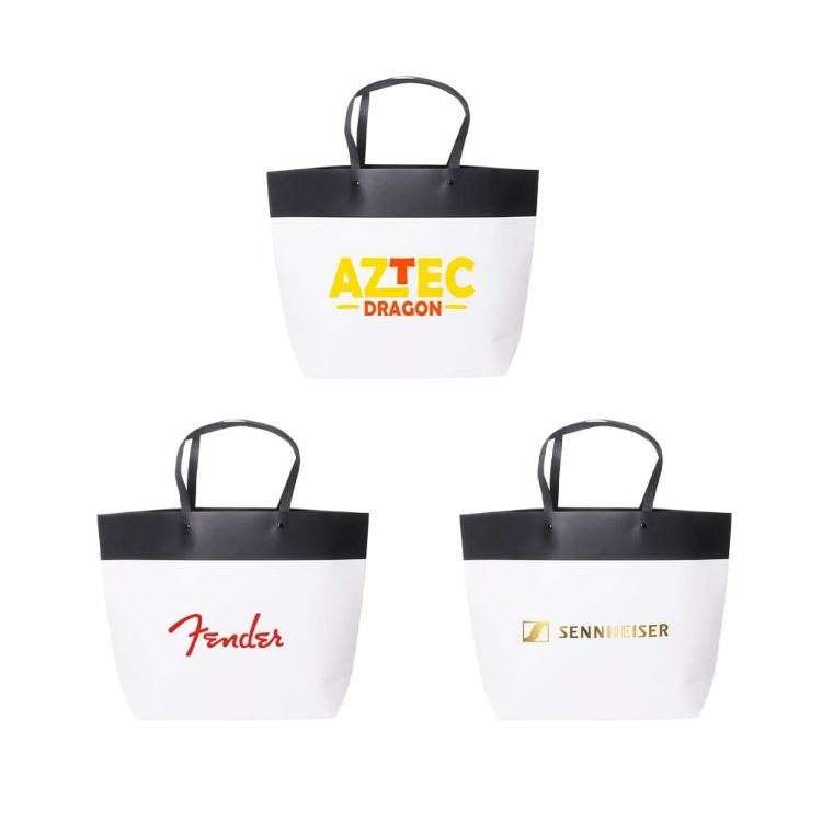 Picture of Medium Black&White Boutique Paper Bag(370 x 280 x 100mm)