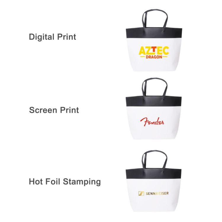 Picture of Medium Black&White Boutique Paper Bag(370 x 280 x 100mm)