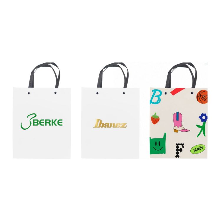 Picture of Knitted Handle Bag with Lamination(220x270x100mm)