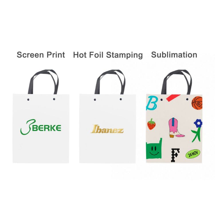Picture of Knitted Handle Bag with Lamination(220x270x100mm)