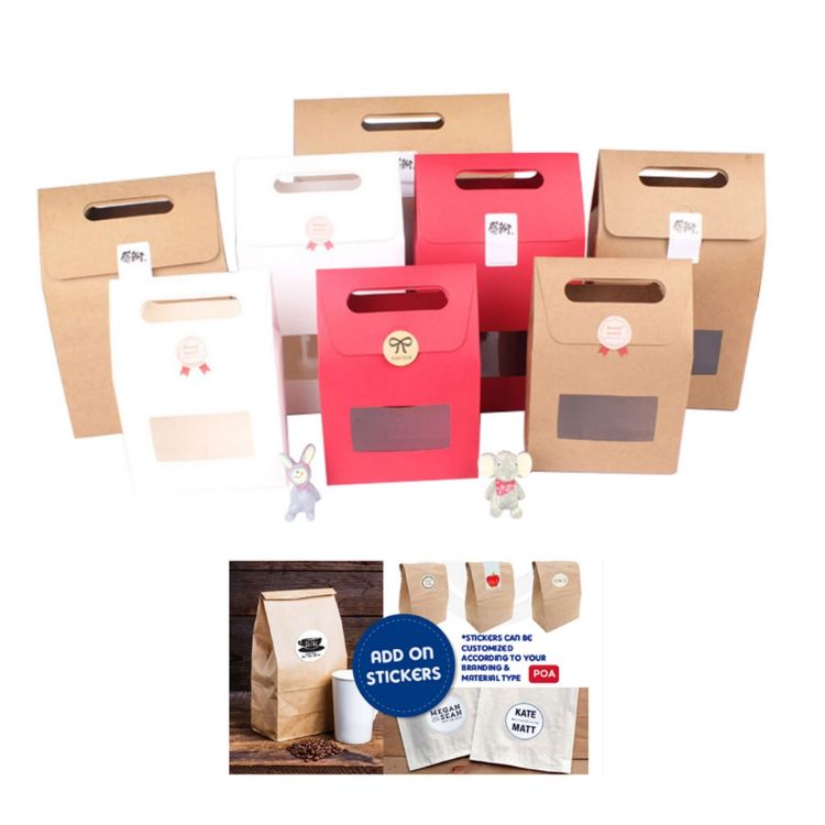 Picture of Die cut Handle Bag with Window(160x270x90mm)