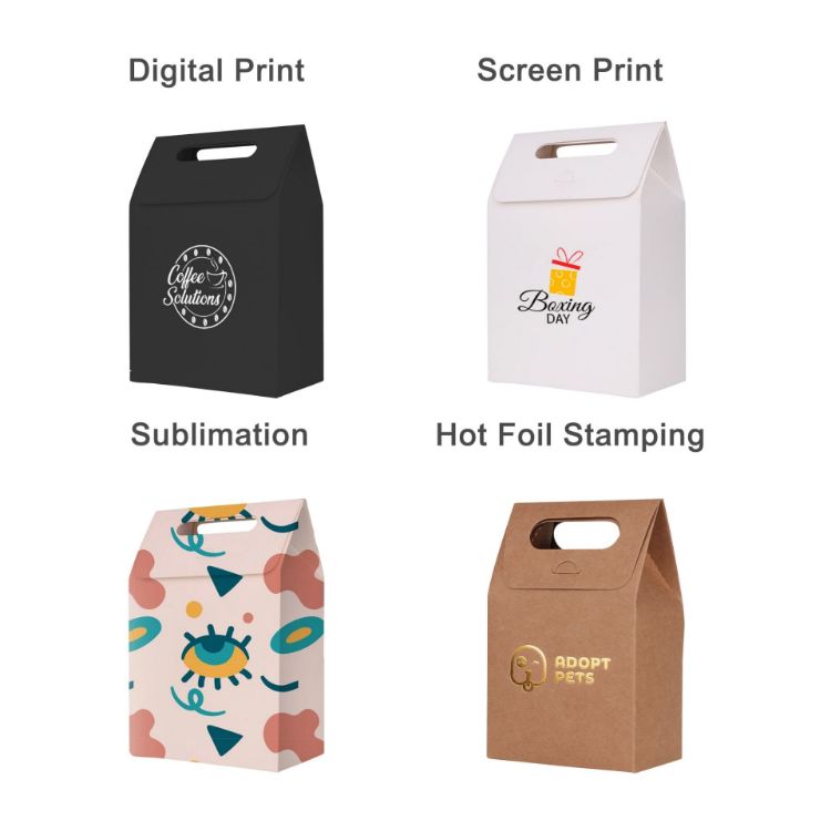 Picture of Die cut Handle Bag(135x200x75mm)