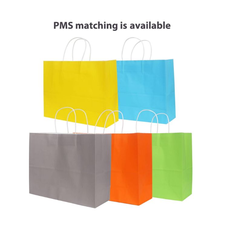 Picture of Twisted Handle Kraft Paper Bag(320x250x120mm)