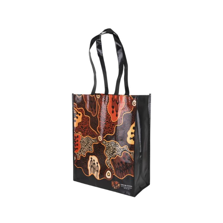 Picture of Full Colour Non Woven Bag with Large Gusset