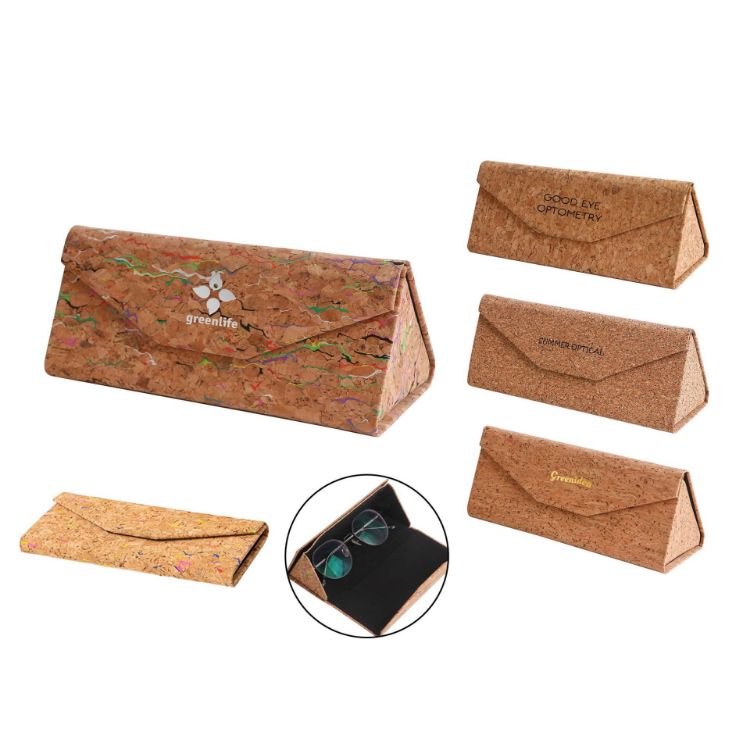 Picture of Foldable Cork Glasses Case