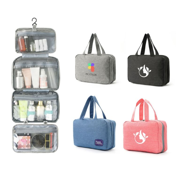 Picture of Large Capacity Hanging Toiletry Bag
