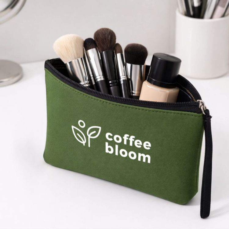 Picture of Neoprene Cosmetic Bag with Handle