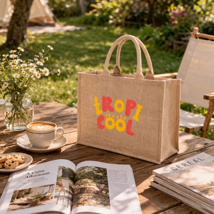 Picture of Natural Jute Tote Bag