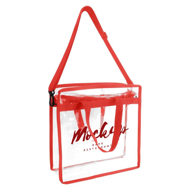 Picture of Clear Tote Bag With Shoulder Strap