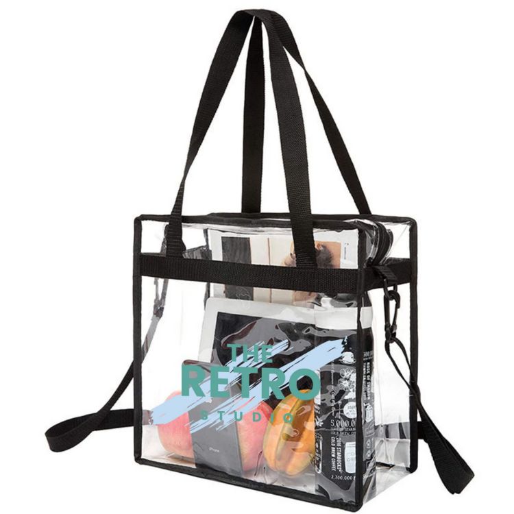 Picture of Clear Tote Bag With Shoulder Strap