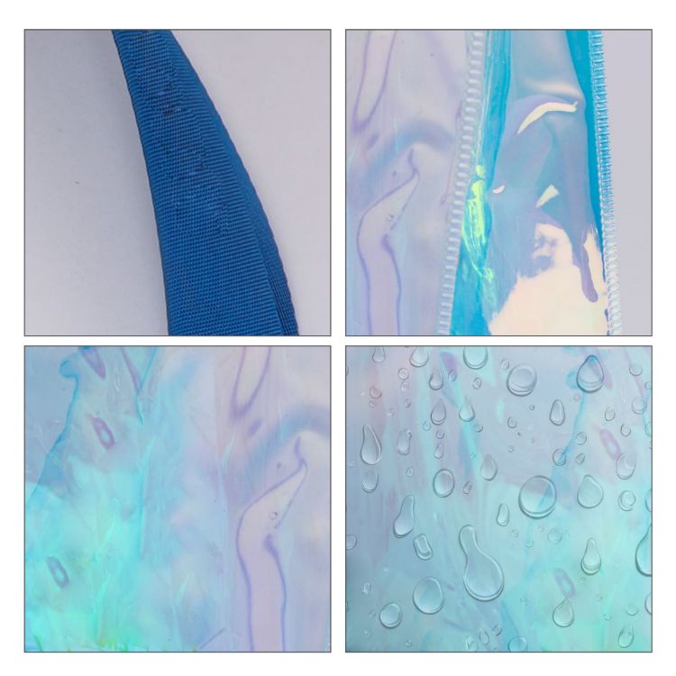 Picture of Colorful Transparent PVC Tote Bag