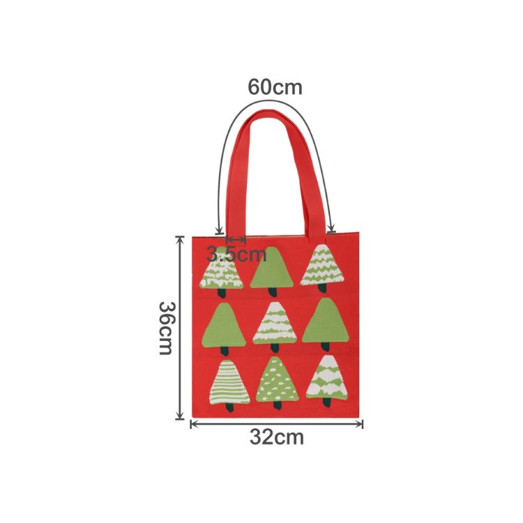 Picture of Knitted Flat Tote Bag
