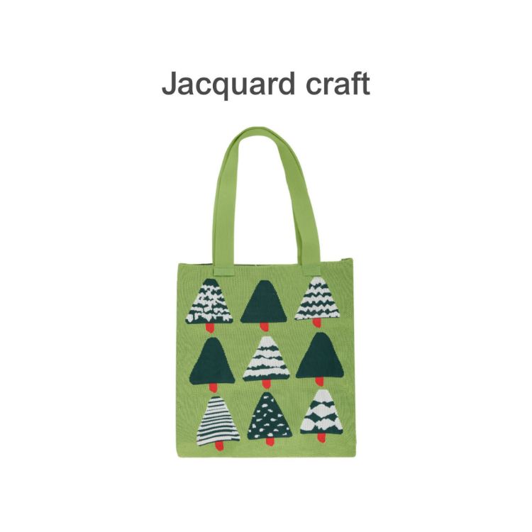 Picture of Knitted Flat Tote Bag