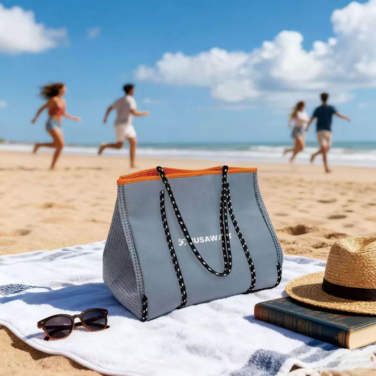 Picture of Large Neoprene Beach Tote Bag