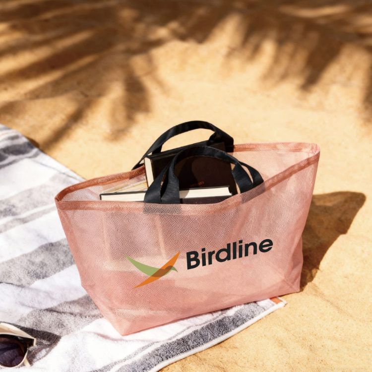 Picture of Premium Large Mesh Beach Tote Bag