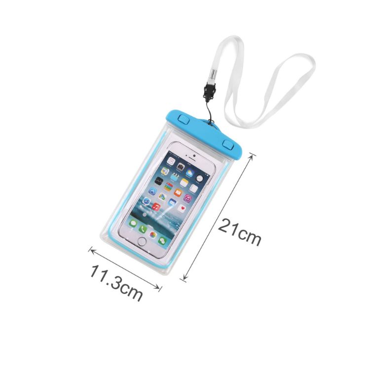 Picture of Universal Fluorescent Armband Cover Waterproof Phone Bag