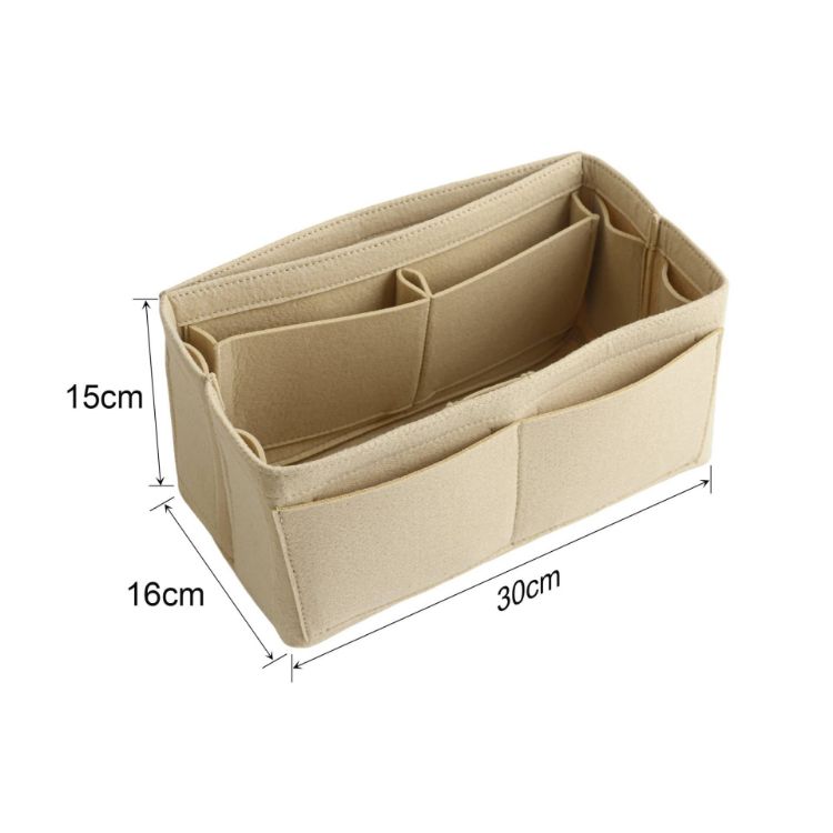 Picture of Custom Insert Felt Bag Organizer