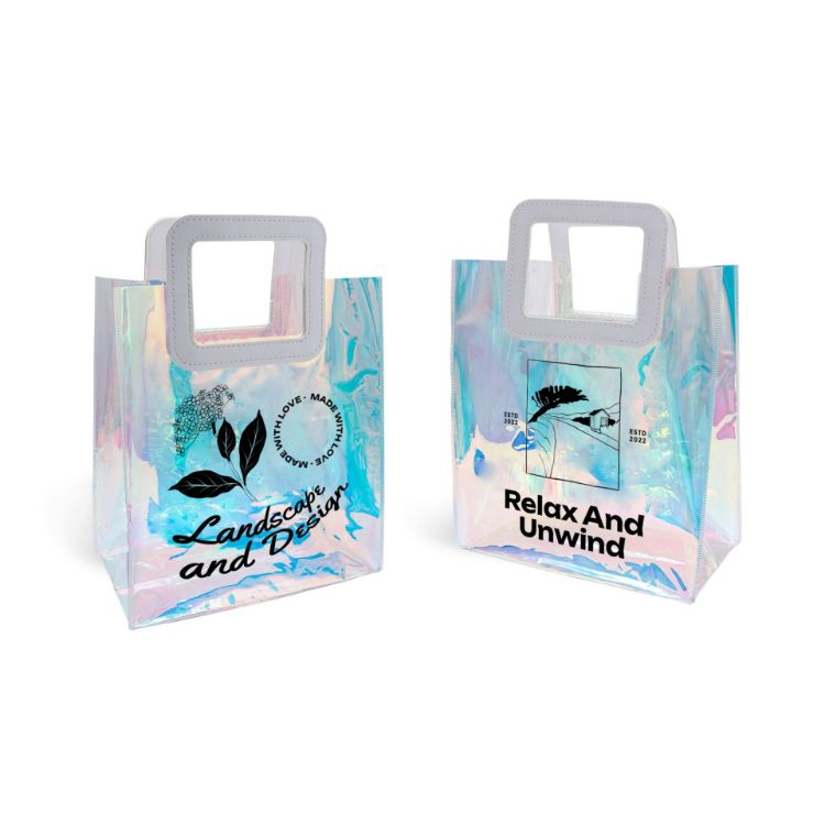 Picture of Iridescent Rainbow PVC Bag