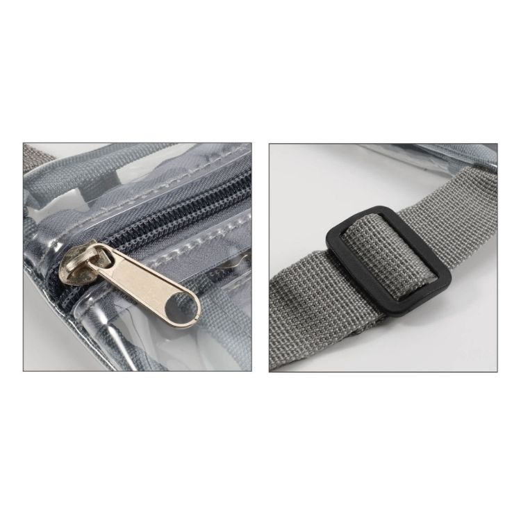 Picture of PVC Clear Crossbody Bag With Inner Pouch