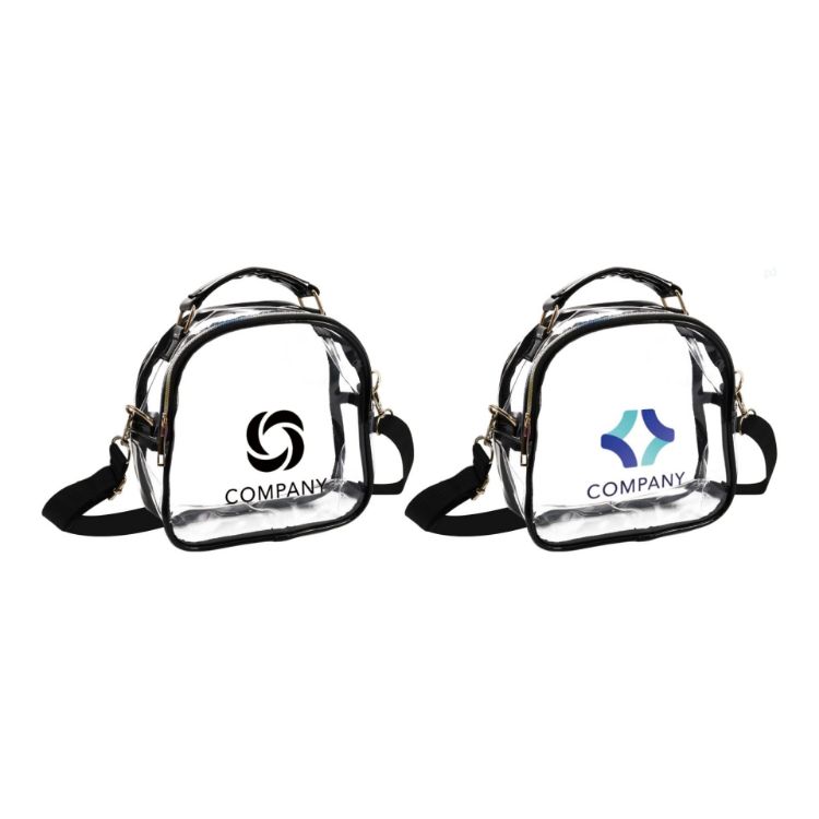 Picture of PVC Clear Waterproof Crossbody Bag