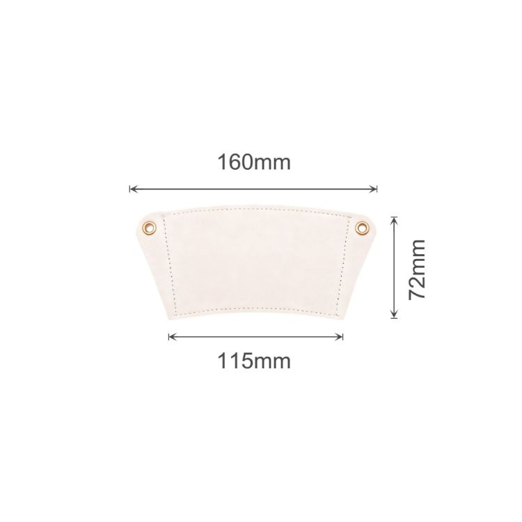 Picture of Leather Water Bottle Holder With Acrylic Strap