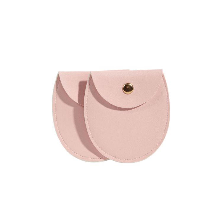 Picture of Oval PU Leather Jewellery Pouch